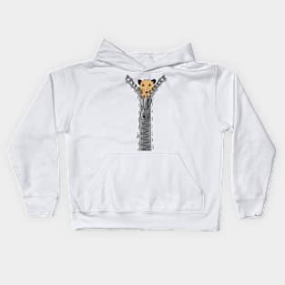 Hamster Hiding Kids Hoodie